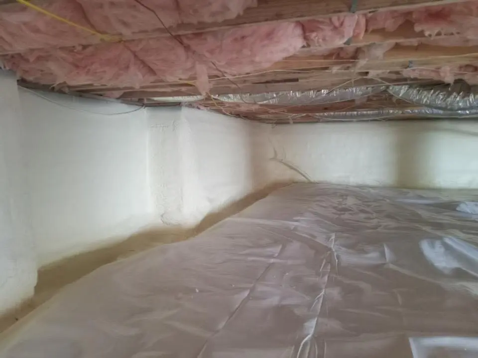 Crawl space encapsulation with closed-cell spray foam for Roof Waterproofing in Fort Leonard Wood